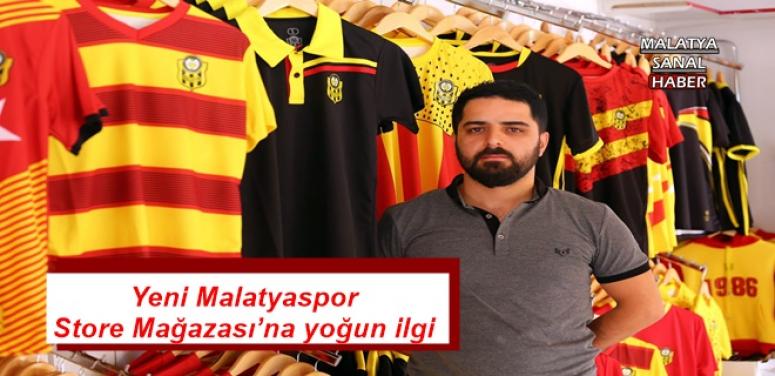 Yeni Malatyaspor Store Mağazası’na yoğun ilgi