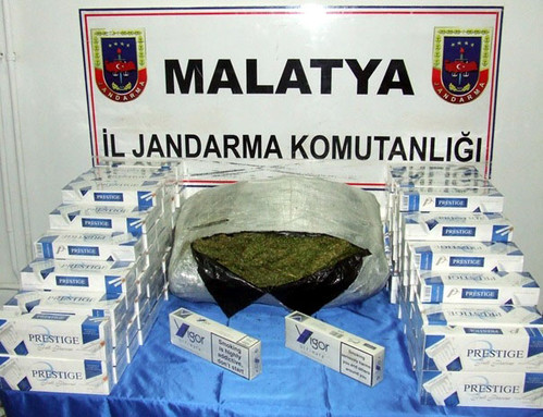 Malatya'da jandarmadan kaçakçılık operasyonu
