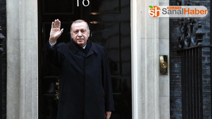 Cumhurbaşkanı Erdoğan Downing Street'te