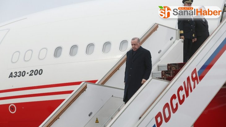 Cumhurbaşkanı Erdoğan, Rusya'da