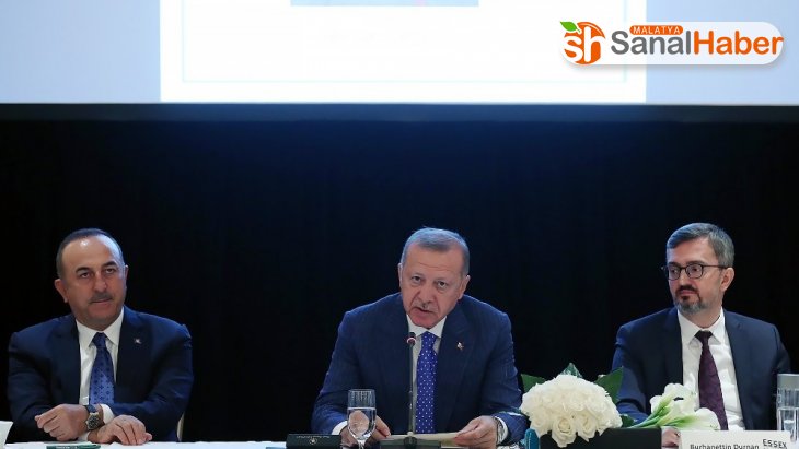 Cumhurbaşkanı Erdoğan, Yuvarlak Masa Toplantısına katıldı