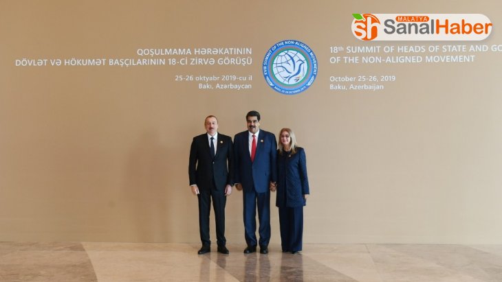 Dışişleri Bakanı Çavuşoğlu, Azerbaycan'da Bağlantısızlar Hareketi 18. Zirvesi'ne katıldı