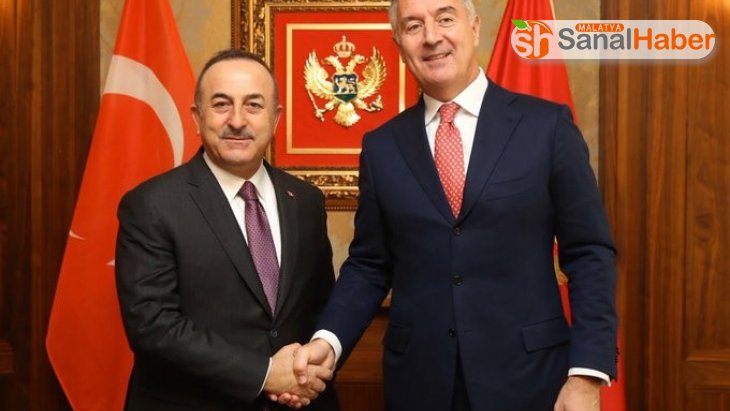 Dışişleri Bakanı Çavuşoğlu, Karadağ Cumhurbaşkanı Cukanoviç ile görüştü