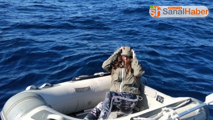 Ege Denizi'nde 37 saat mahsur kalan kadın şeker yiyerek hayatta kaldı