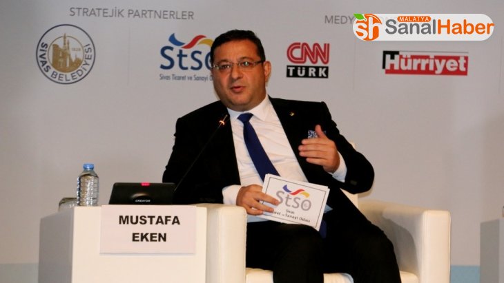 Eken, Orta Anadolu Ekonomi Forumunda Sivas'ı anlattı