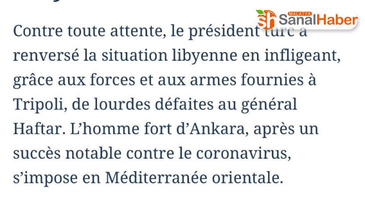 Fransız Le Figaro gazetesi: 'Libya'nın Sultanı Erdoğan'