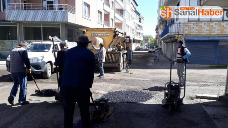 Gölbaşı Belediyesi asfalt çalışmaları devam ediyor