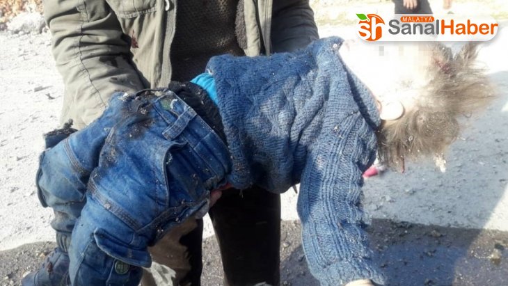 Halep kırsalında saldırılardan kaçan aile, Rus savaş uçaklarının saldırısında hayatını kaybetti