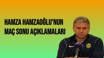 Hamza Hamzaoğlu'nun Alanyaspor maçı sonrası açıklamaları