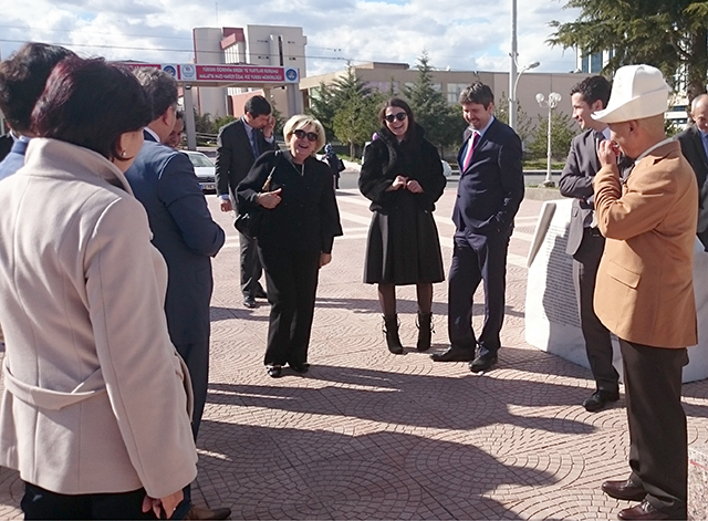 Büyükelçilerden İnönü Üniversitesi Bilgeler Yolu’na Ziyaret