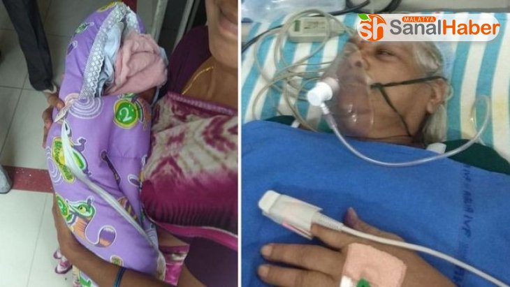 Hindistanlı kadın 73 yaşında ikiz doğurdu