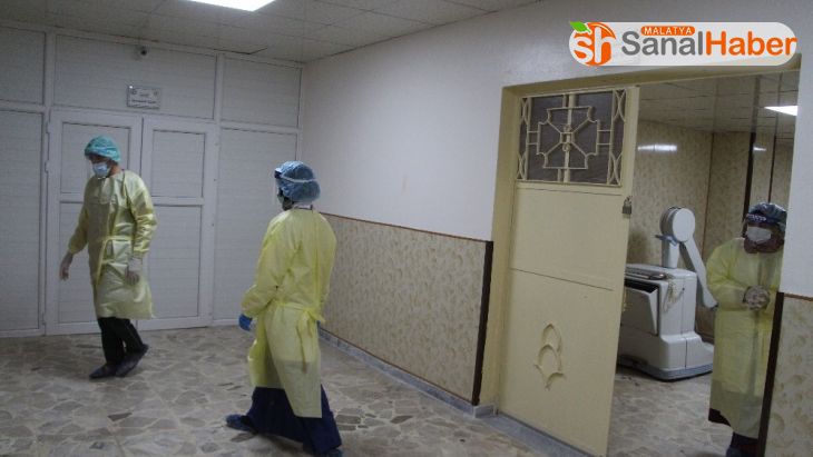 İdlib'e pandemi hastanesi kuruldu