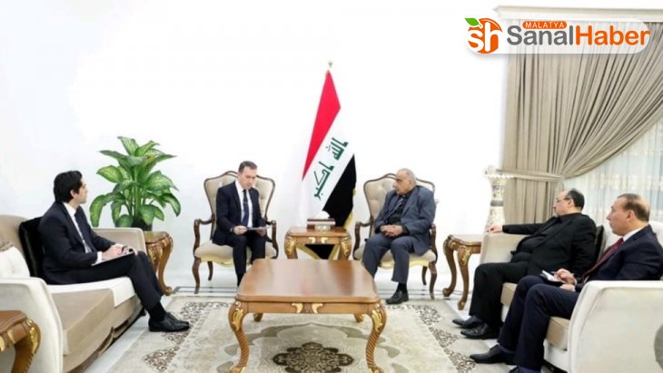 Irak Başbakanı Abdülmehdi, Türkiye Bağdat Büyükelçisi Yıldız'ı kabul etti