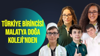 Türkiye Birincisi Malatya Doğa Koleji'nden