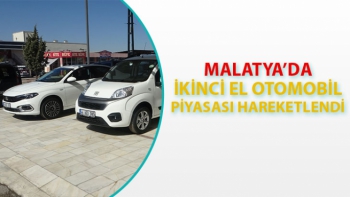 Malatya'da ikinci el otomobil piyasası hareketlendi