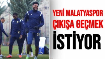 Yeni Malatyaspor, Alanyaspor maçı ile birlikte çıkışa geçmek istiyor