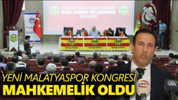 Yeni Malatyaspor kongresi mahkemelik oldu