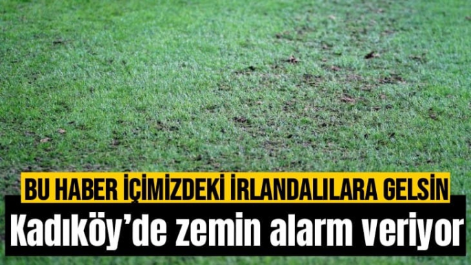 Kadıköy’de zemin alarm veriyor