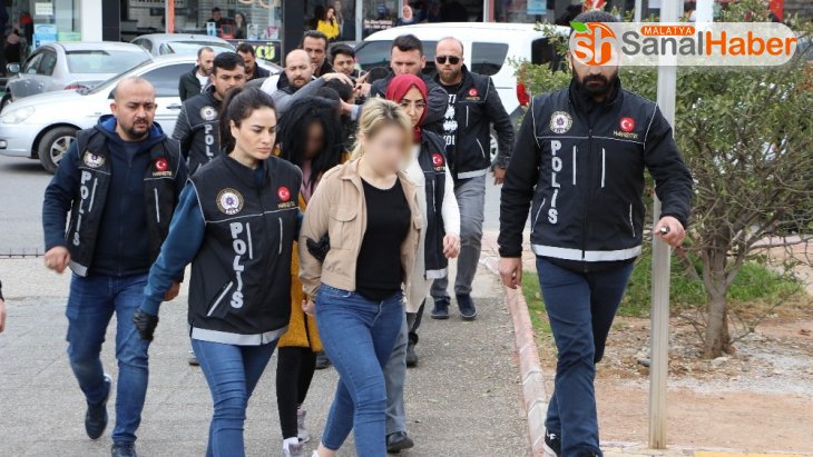 Kahramanmaraş'ta organize suç örgütü operasyonu: 8 gözaltı