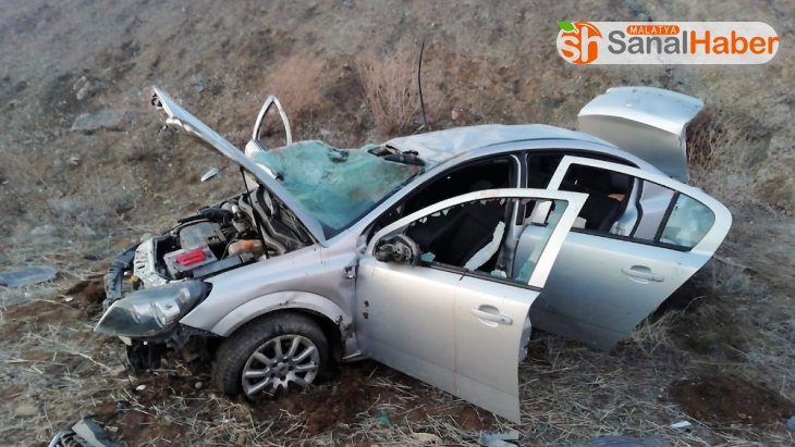 Kahramanmaraş'ta otomobil takla attı: 1 ölü, 4 yaralı
