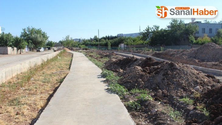Kahta'nın Çehresi Kanal Boyu Park ile değişecek
