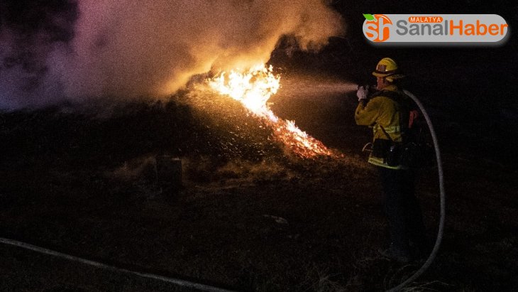 Kaliforniya'da orman yangını nedeniyle on binlerce kişi tahliye edildi