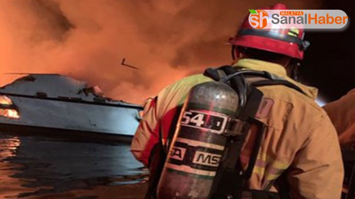 Kaliforniya kıyılarında gemi yangını: En az 34 ölü
