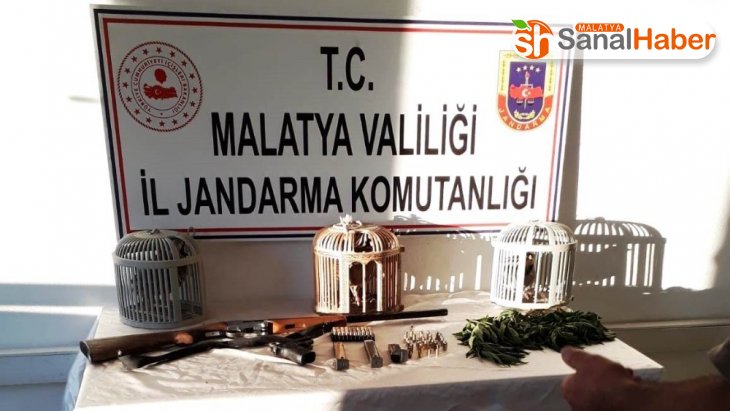 Malatya'da keklik avına ceza