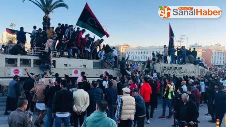 Libya'da BAE karşıtı protesto