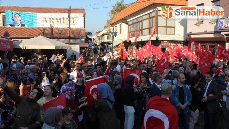 Makedonya, Türkiye ve Türk Ordusu ile dayanışma içinde