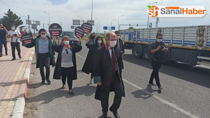 Malatya Barosu Ankara'ya yürüyor