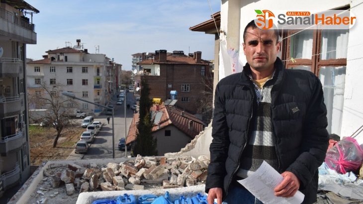 Malatya'da 1 kişinin hayatını kaybettiği bina için tahliye talebi