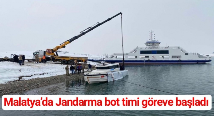 Malatya´da Jandarma bot timi göreve başladı