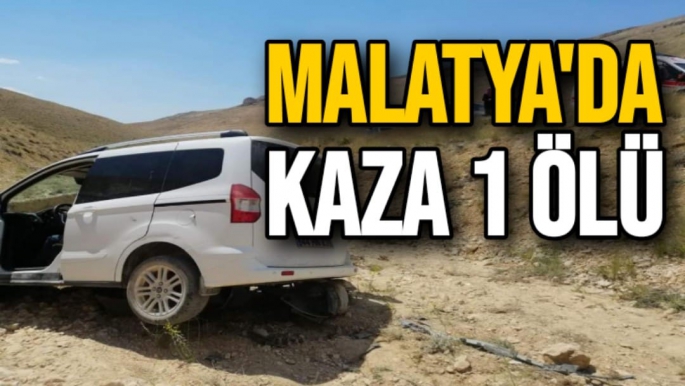 Malatya'da kaza 1 Ölü