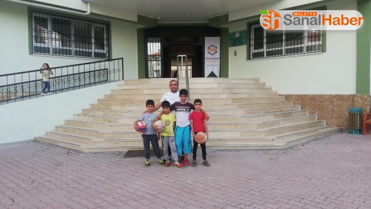 Malatya'da özel okuldan gençlere özel 'ücretsiz spor'