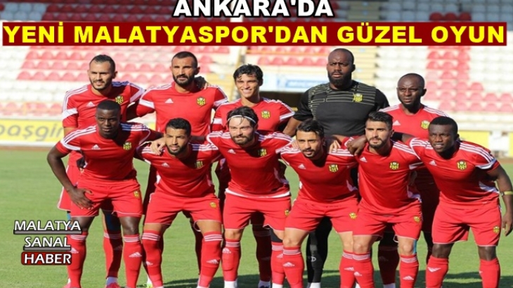Gençlerbirliği: 1 - Evkur Yeni Malatyaspor: 0
