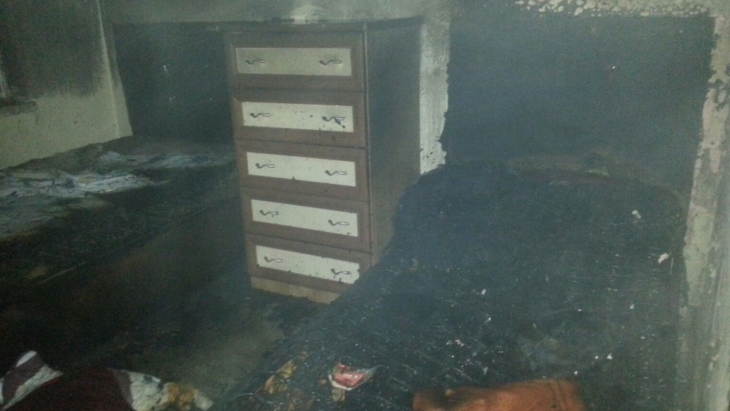 Malatya'da Madde bağımlısı evini ateşe verdi