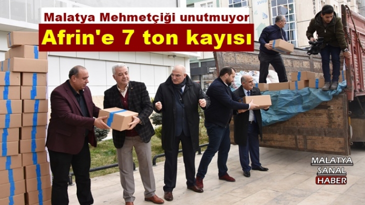 Malatya Mehmetçiği unutmuyor