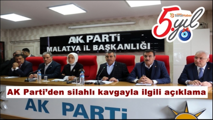 AK Parti’den silahlı kavgayla ilgili açıklama