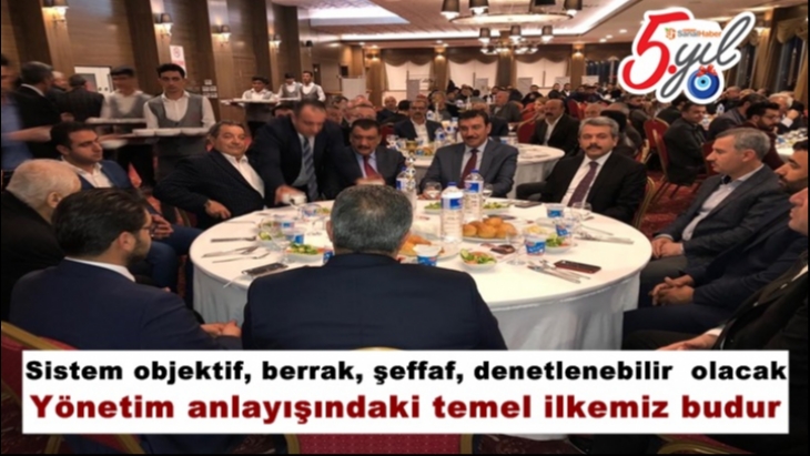 Gürkan’dan ‘Şeffaf yönetim’ vurgusu