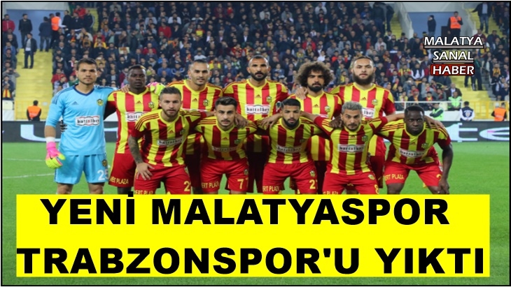 Evkur Yeni Malatyaspor: 1 - Trabzonspor: 0