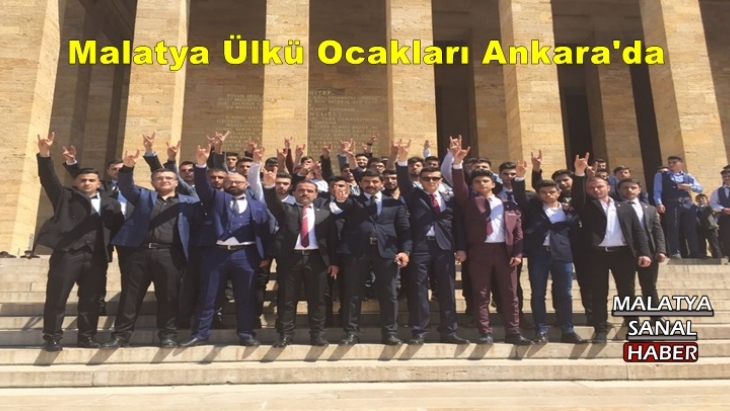 Malatya Ülkü Ocakları Ankara'da