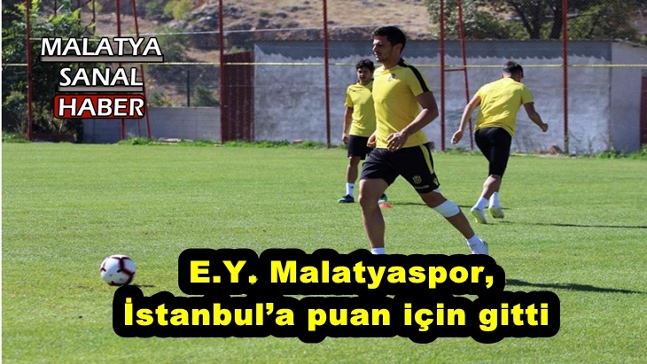 E.Y. Malatyaspor, İstanbul’a puan için gitti