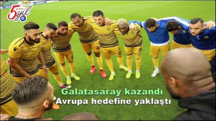 Galatasaray kazandı, Avrupa hedefine yaklaştı