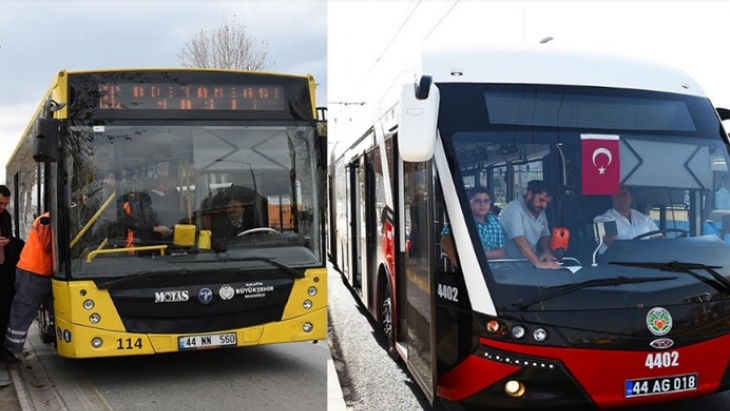 Miting günü otobüs ve trambüsler ücretsiz