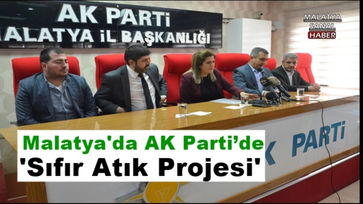AK Parti’de sıfır atık projesi