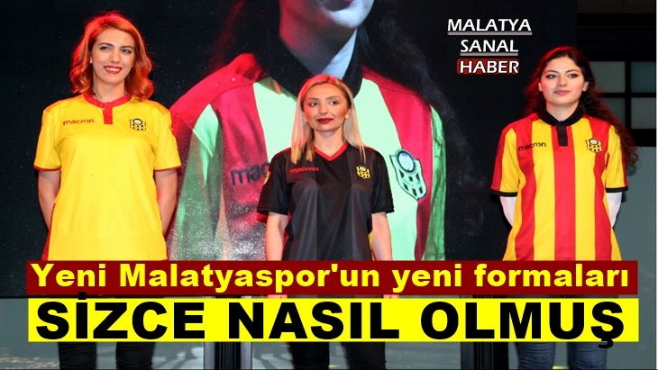 Yeni Malatyaspor'un yeni formaları