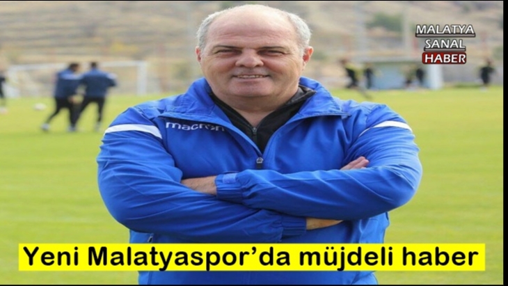 Yeni Malatyaspor’da müjdeli haber