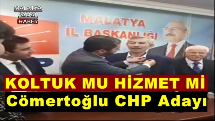 Haluk Cömertoğlu CHP Adayı