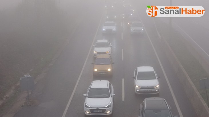 Malatya'ya yoğun sis uyarısı